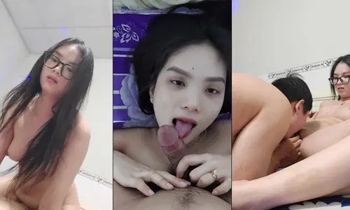 [sex Việt Nam] Em sinh viên kính cận lộ clip sex với người yêu cũ sau chia tay – Phần 9